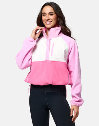 Snap Polar Fleece Cotton Candy