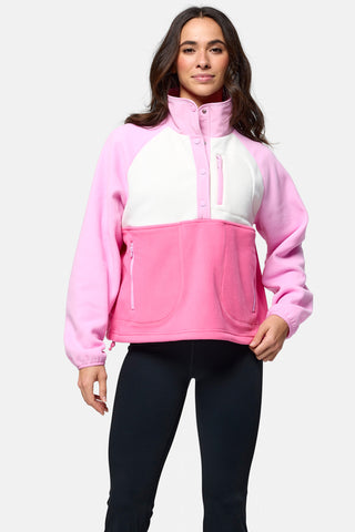 Snap Polar Fleece Cotton Candy
