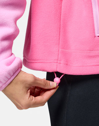Snap Polar Fleece Cotton Candy