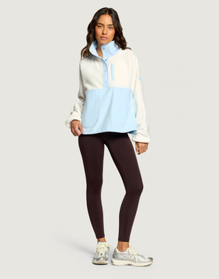 Snap Polar Fleece - Glacial Blue