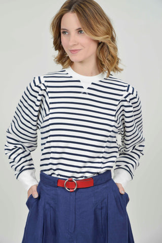 ELISA - NAVY STRIPE