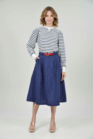 ELISA - NAVY STRIPE