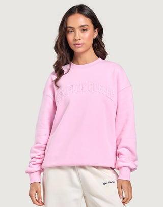 Daily Relaxed Fit Crewneck - Pink Blossom