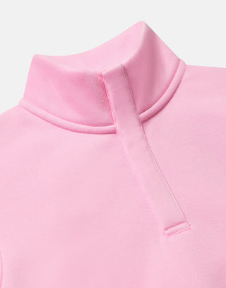 Kids Snap Collar Sierra Sweatshirt - Pink Blossom