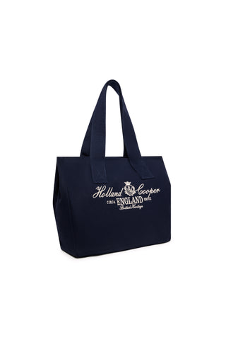 Essential Tote Bag Navy Ecru