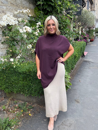 Flavia Ribbed Knit Maxi Skirt
