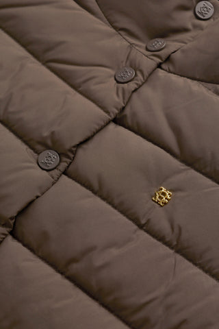 FERNCROFT PADDED GILET - OLIVE BROWN