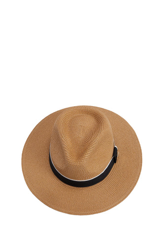 Francesca Hat Camel Black