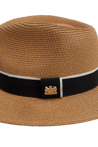 Francesca Hat Camel Black