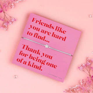 Friends Like You Are Hard To Find Bracelet