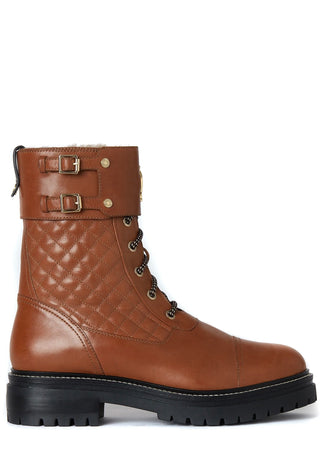 Camden Biker Boot in Tan