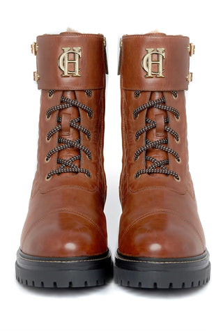 Camden Biker Boot in Tan