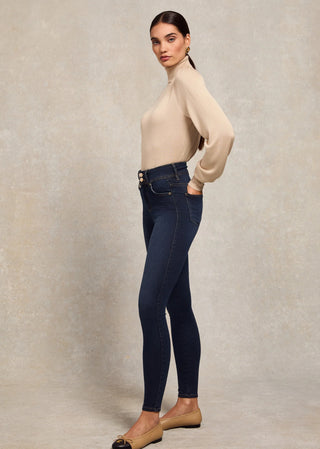 Contour Skinny Jean Deep Indigo