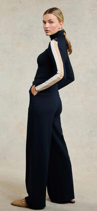Wide Leg Pant Navy Navy