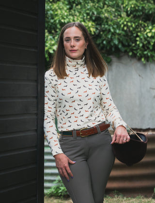 Dachshund Cosy Roll Neck