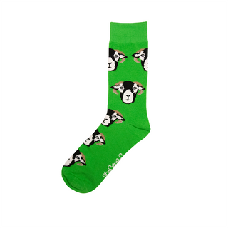 Green Sheep Socks