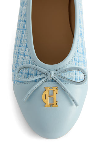 Ballet Shoe Ice Blue Boucle