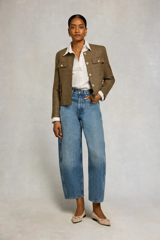 BARREL LEG JEAN - VINTAGE DENIM