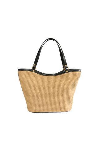 CANNES SHOPPER NATURAL BLACK