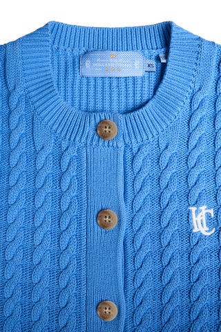 COTSWOLD CARDIGAN CORNFLOWER BLUE