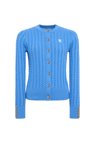 COTSWOLD CARDIGAN CORNFLOWER BLUE