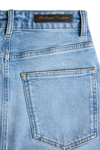 HIGH RISE SLIM JEAN IN VINTAGE DENIM