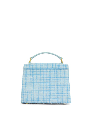 MINI CHELTENHAM BAG ICE BLUE BOUCLE