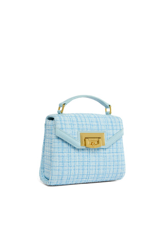 MINI CHELTENHAM BAG ICE BLUE BOUCLE