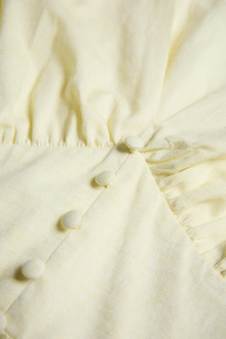 PAIGE DRESS IN LEMON