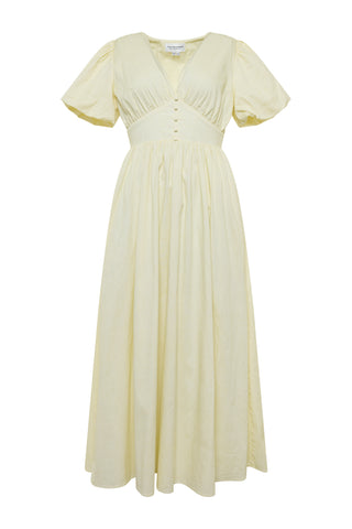 PAIGE DRESS IN LEMON
