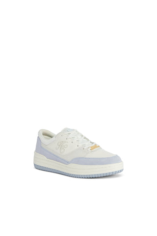 RETRO TRAINER CREAM SMOKY BLUE