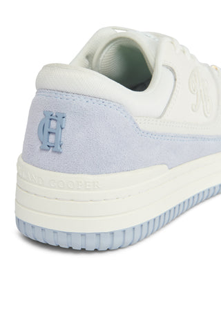 RETRO TRAINER CREAM SMOKY BLUE