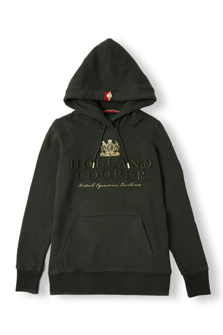 Heritage Hoodie in Racing Green