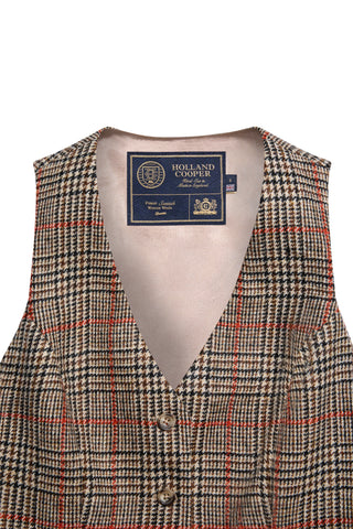 Hampton Waistcoat Orange Windsor