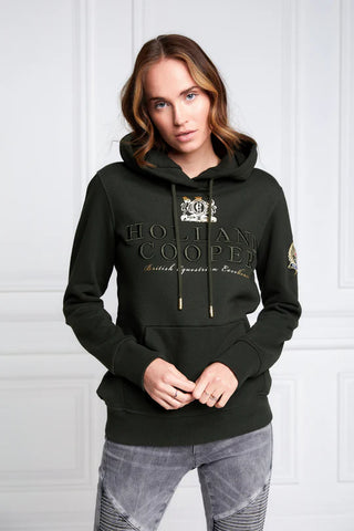Heritage Hoodie in Racing Green