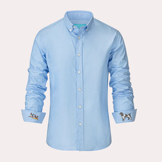 Men's Blue Oxford Shirt
