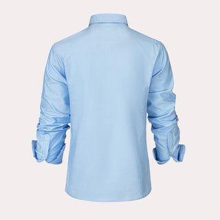 Men's Blue Oxford Shirt