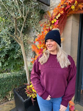 Daily Relaxed Fit Crewneck - Cherry Crush