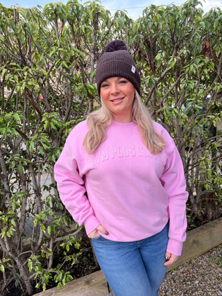 Daily Relaxed Fit Crewneck - Pink Blossom