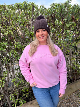 Daily Relaxed Fit Crewneck - Pink Blossom