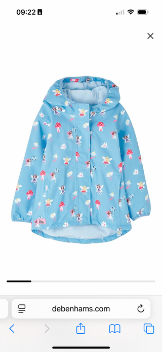 Freya Girls Coat Enchanted Garden
