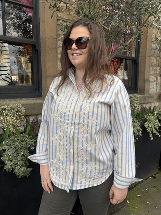 Blue Stripe Shirt
