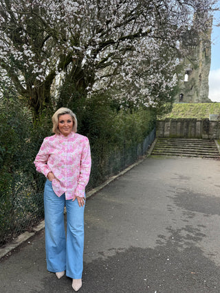 HAZEL - PINK FLOWERS