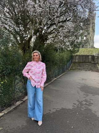 HAZEL - PINK FLOWERS