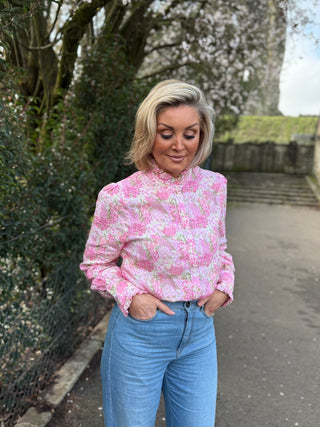 HAZEL - PINK FLOWERS