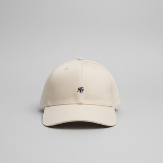 MONOGRAM CAP ECRU NAVY