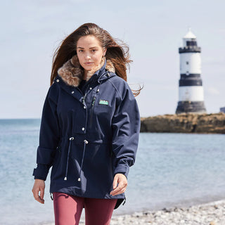 Ridgeline Womens' Monsoon Nordic Smock Navy