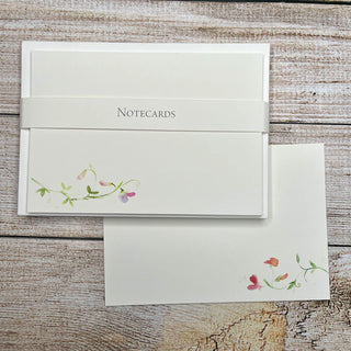 Sweet Pea - Pack of 8 Notecards