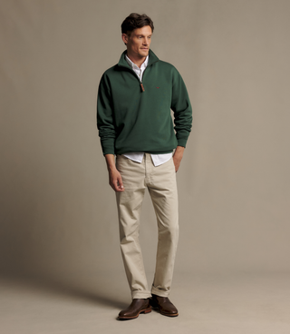 Mulyungarie Quarter-Zip Sweatshirt - Pine