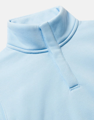 Kids Snap Collar Sierra Sweatshirt - Glacial Blue